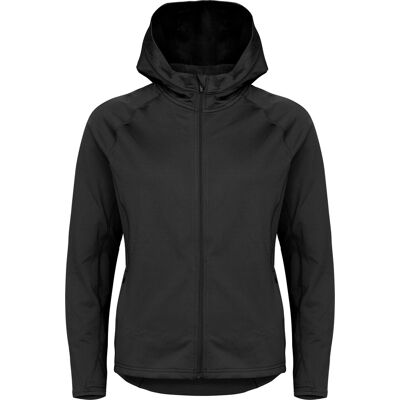 Hellner Women's Tech Fleece Hood Black Beauty M Hellner Women's Tech Fleece Hood Black Beauty M