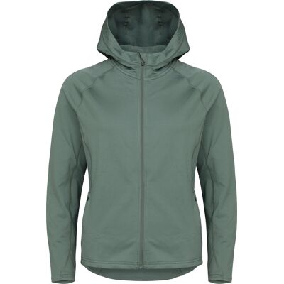 Hellner Women's Tech Fleece Hood Laurel Wreath L Hellner Women's Tech Fleece Hood Laurel Wreath L