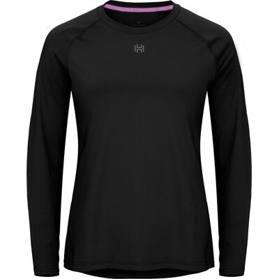 Hellner Women's Core Running Rn Long Sleeve Tee Black Beauty L Hellner Women's Core Running Rn Long Sleeve Tee Black Beauty L