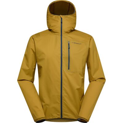 La Sportiva Men's Wall Breeze Stretch Jacket Savana/night Sky L La Sportiva Men's Wall Breeze Stretch Jacket Savana/night Sky L