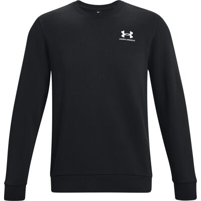 Under Armour Men's UA Essential Fleece Crew Black M Under Armour Men's UA Essential Fleece Crew Black M