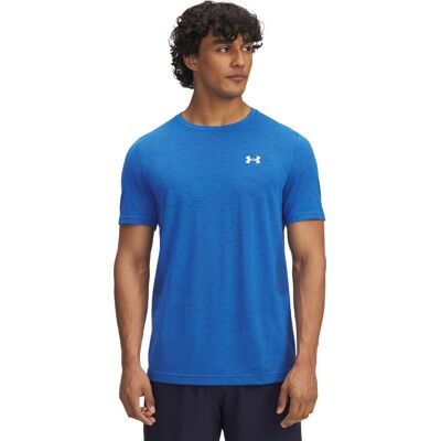 Under Armour Men's UA Vanish Seamless Short Sleeve Blue Atlantis S Under Armour Men's UA Vanish Seamless Short Sleeve Blue Atlantis S