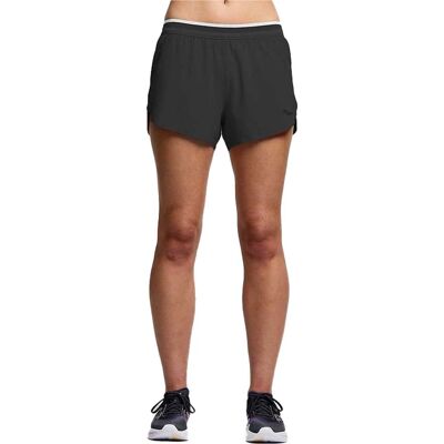 Saucony Women's Kinvara 3" Short Black L Saucony Women's Kinvara 3" Short Black L