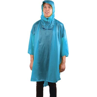 Sea To Summit Ultra-Sil Nano Poncho Blue OneSize Sea To Summit Ultra-Sil Nano Poncho Blue OneSize