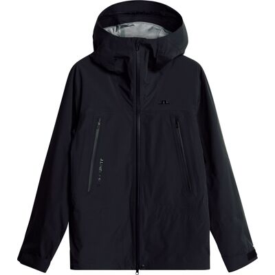 J.Lindeberg Men's Sky Pro Shell Jacket Black L J.Lindeberg Men's Sky Pro Shell Jacket Black L