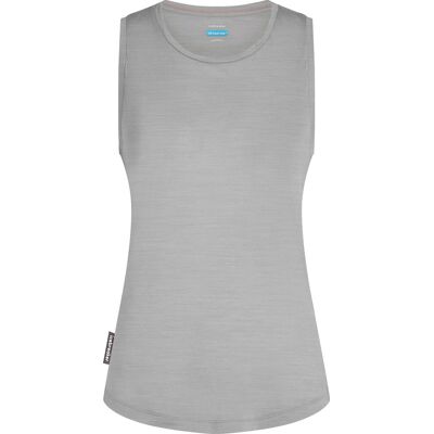 Icebreaker Women Merino 125 Cool-Lite™ Sphere III Tank Metro Hthr L Icebreaker Women Merino 125 Cool-Lite™ Sphere III Tank Metro Hthr L