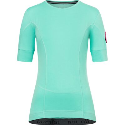 super.natural Women's Grava Tee Ice Green S super.natural Women's Grava Tee Ice Green S