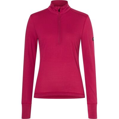 super.natural Women's Tundra175 Zip 1/4 Sangria XS super.natural Women's Tundra175 Zip 1/4 Sangria XS