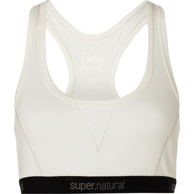 super.natural Women's Tundra220 Semplice Bra Fresh White L super.natural Women's Tundra220 Semplice Bra Fresh White L