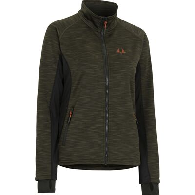 Swedteam Women's Ultra Sweater Full Zip Hunting Green 40 Swedteam Women's Ultra Sweater Full Zip Hunting Green 40