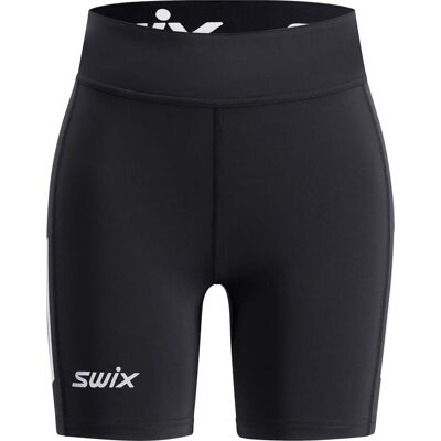 Swix Women's Pace High Waist Half Tights Black XS Swix Women's Pace High Waist Half Tights Black XS