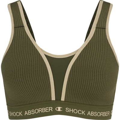 Shock Absorber Women's Ultimate Run Bra Padded Green 75D Shock Absorber Women's Ultimate Run Bra Padded Green 75D