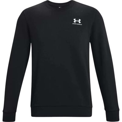 Under Armour Men's Essential Fleece Crew Black S Under Armour Men's Essential Fleece Crew Black S
