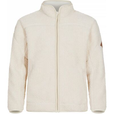 Urberg Kids' Åheim Pile Jacket Bone White 98/104 Urberg Kids' Åheim Pile Jacket Bone White 98/104