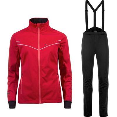Halti Women's Vire Xct Softshell Set Ski Patrol Red 34 Halti Women's Vire Xct Softshell Set Ski Patrol Red 34