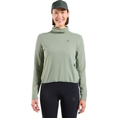Odlo Women's Essential Thermal Mid Layer Shadow L Odlo Women's Essential Thermal Mid Layer Shadow L
