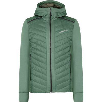 Didriksons Men's Zuko Full Zip 3 Dark Moss XXL Didriksons Men's Zuko Full Zip 3 Dark Moss XXL