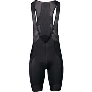 POC Pure Bib Shorts Vpds Uranium Black/Uranium Black S, Uranium Black/Uranium Black