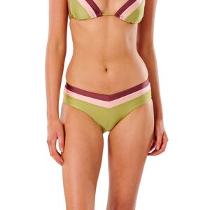 Rip Curl Women's Tallows High Waist Cheeky Bikini Pant Green XS, Green