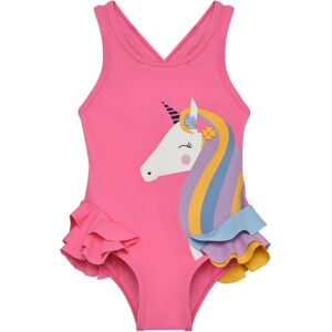 Color Kids Kids' Swimsuit With Application Pink Lemonade 128 Color Kids Kids' Swimsuit With Application Pink Lemonade 128