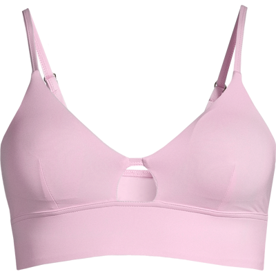 Casall Women's Triangle Cut-Out Bikini Top Clear Pink 44 Casall Women's Triangle Cut-Out Bikini Top Clear Pink 44
