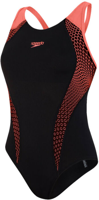 Speedo Allover Panel Laneback AF Svart Speedo Allover Panel Laneback AF Svart