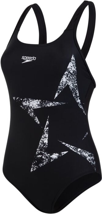 Speedo Boomstar Placement Racerback Svart Speedo Boomstar Placement Racerback Svart