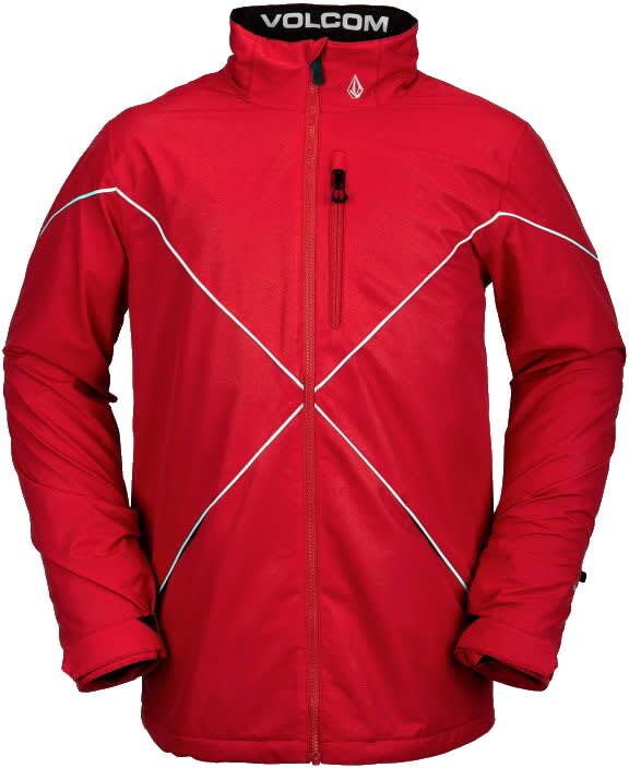 Volcom No Hood X Jacket Unisex Röd Volcom No Hood X Jacket Unisex Röd