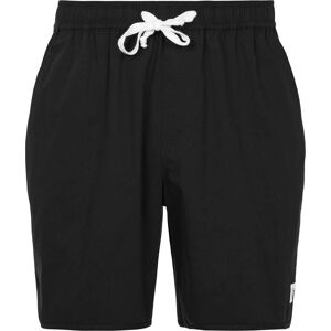 Knowledge Cotton Apparel Men's Swim Shorts With Elastic Waist Black Jet S, Black Jet