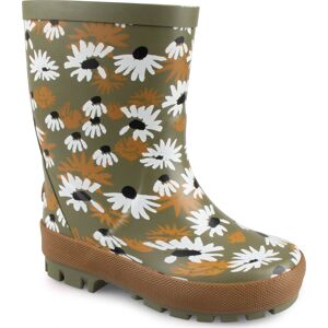 Pax Kids' Daisy Rubber Boot Moss Green 24, Moss Green