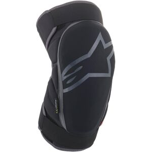 Alpinestars Vector Knee Protector Black/Anthracite/Red S/M, Black/Anthracite/Red