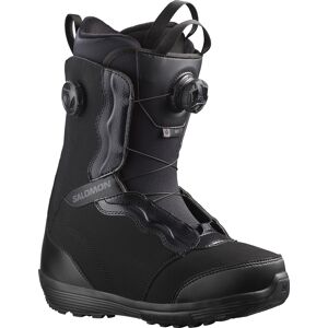 Salomon Women's Ivy Boa SJ Black/Black/Castlerock Gray 22.5, Black/Black/Castlerock Gray