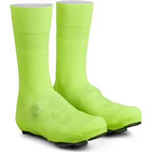 Gripgrab Flandrien Waterproof Knitted Road Shoe Covers Yellow Hi-Vis M (39-41), Yellow Hi-Vis