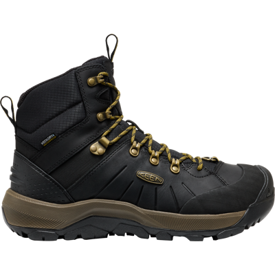 Keen Men's Revel IV Mid Polar Black-lemon Curry 45 Keen Men's Revel IV Mid Polar Black-lemon Curry 45