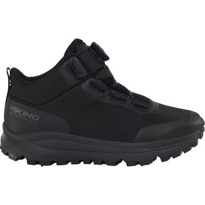 Viking Men's Stride Mid Spike Waterproof Black 44 Viking Men's Stride Mid Spike Waterproof Black 44