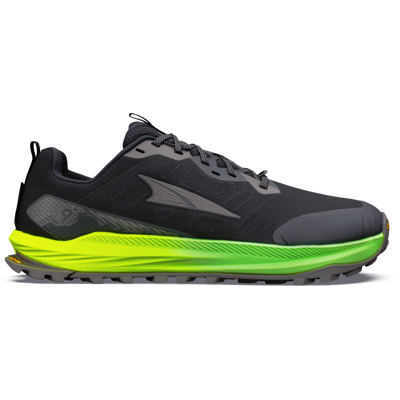 Altra Men's Lone Peak 9+ Black/Dark Gull Grey/Green Gecko 40.5 Altra Men's Lone Peak 9+ Black/Dark Gull Grey/Green Gecko 40.5