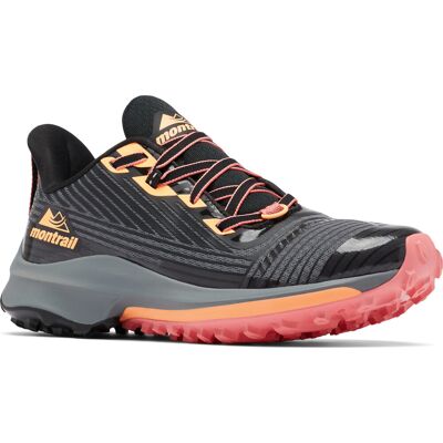 Columbia Women's Montrail Trinity AG Running Shoe Black, Orange Glow 36 Columbia Women's Montrail Trinity AG Running Shoe Black, Orange Glow 36