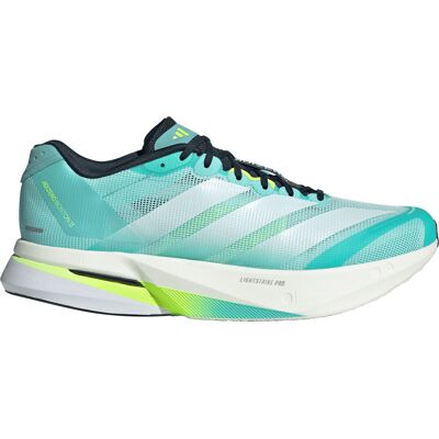 Adidas Men's Adizero Boston 13 Flash Aqua/Cloud White/Lucid Lemon 44 Adidas Men's Adizero Boston 13 Flash Aqua/Cloud White/Lucid Lemon 44