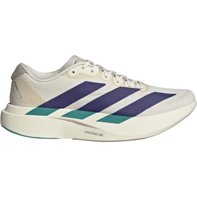 Adidas Men's Adizero Evo SL Wonder white/Collegiate purple/Equipment Green 43 ⅓ Adidas Men's Adizero Evo SL Wonder white/Collegiate purple/Equipment Green 43 ⅓