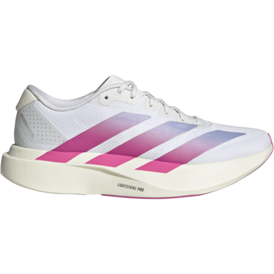 Adidas Women's Adizero Evo Sl Woven FTWR White / Lucid Fuchsia / Violet Tone 41 ⅓ Adidas Women's Adizero Evo Sl Woven FTWR White / Lucid Fuchsia / Violet Tone 41 ⅓
