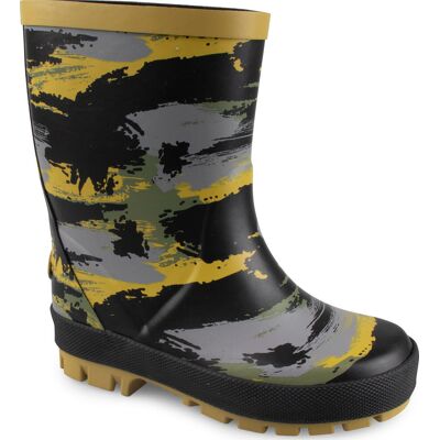 Pax Kids' Skate Rubber Boot Green/Multi 25 Pax Kids' Skate Rubber Boot Green/Multi 25