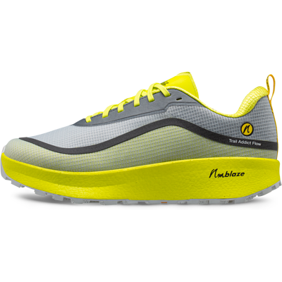 Joe Nimble Men's Trail Addict Flow+ Yellow/Grey II 41 Joe Nimble Men's Trail Addict Flow+ Yellow/Grey II 41
