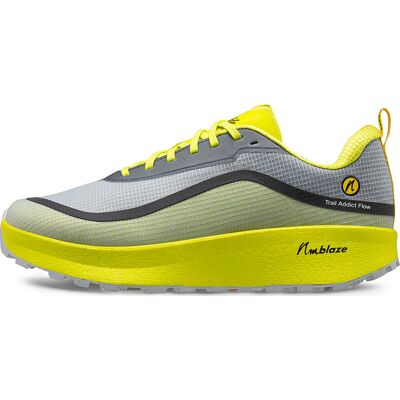 Joe Nimble Men's Trail Addict Flow Yellow/Grey 43 Joe Nimble Men's Trail Addict Flow Yellow/Grey 43