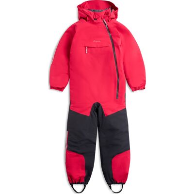 Bergans Kids' Lilletind Insulated Shell Coverall Alpine Rose/dark Shadow Grey 122 Bergans Kids' Lilletind Insulated Shell Coverall Alpine Rose/dark Shadow Grey 122