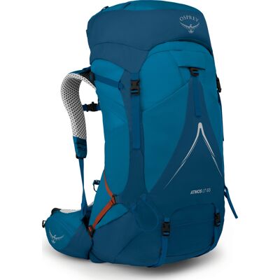 Osprey Men's Atmos AG LT 65 Night Shift/Scoria Blue S-M Osprey Men's Atmos AG LT 65 Night Shift/Scoria Blue S-M