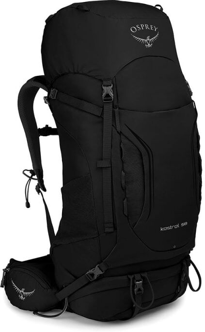 Osprey Kestrel 58 Svart