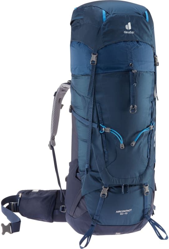 Deuter Aircontact 55+10 Blå Deuter Aircontact 55+10 Blå
