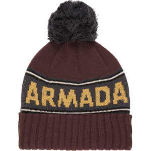 Armada Jacquard Knit Pom Beanie Sassafras/Indigo/Honey OneSize, Sassafras/Indigo/Honey