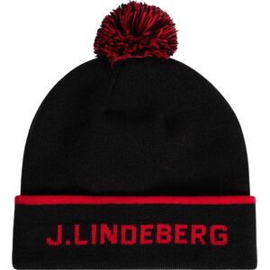 J.Lindeberg Stripe Beanie Black ONESIZE, Black