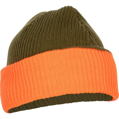 Pinewood Men's Småland Reversible Hunters Hat Mossgreen/Orange One Pinewood Men's Småland Reversible Hunters Hat Mossgreen/Orange One